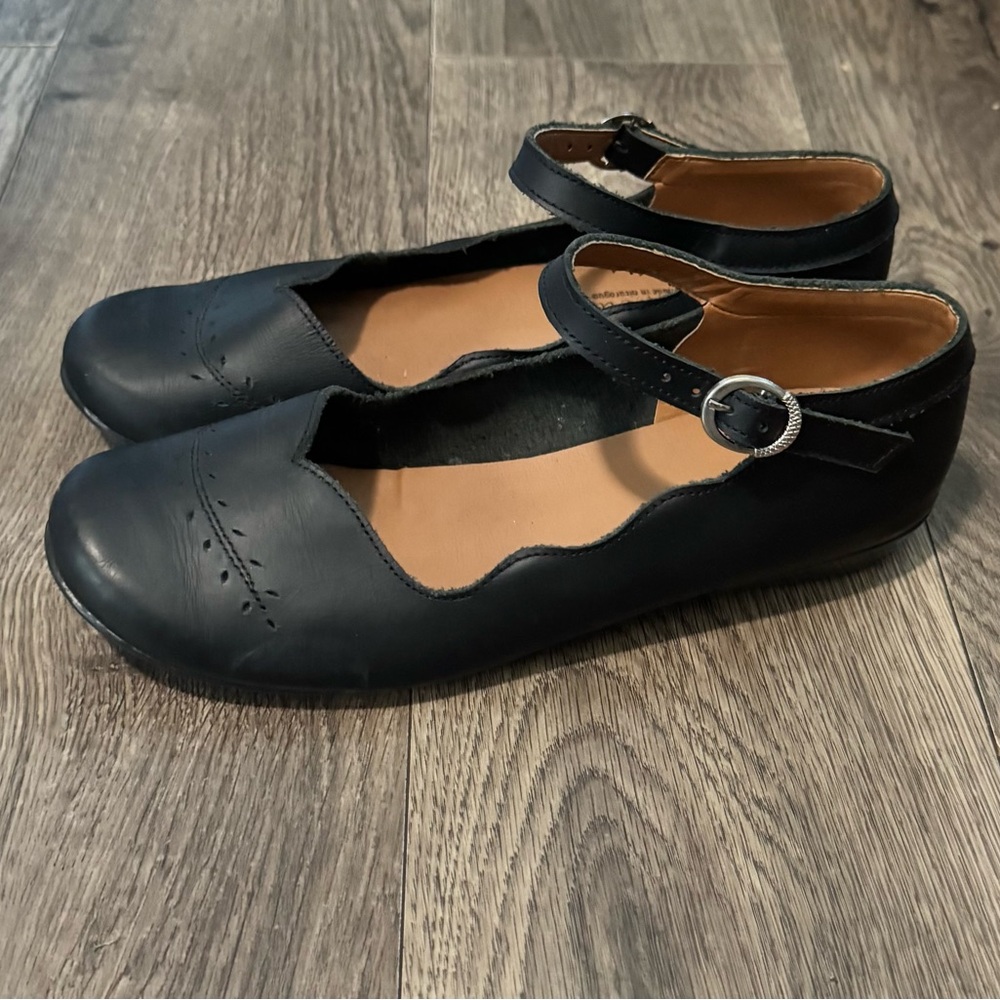 ADELISA & CO. Black Cosecha Mary Janes